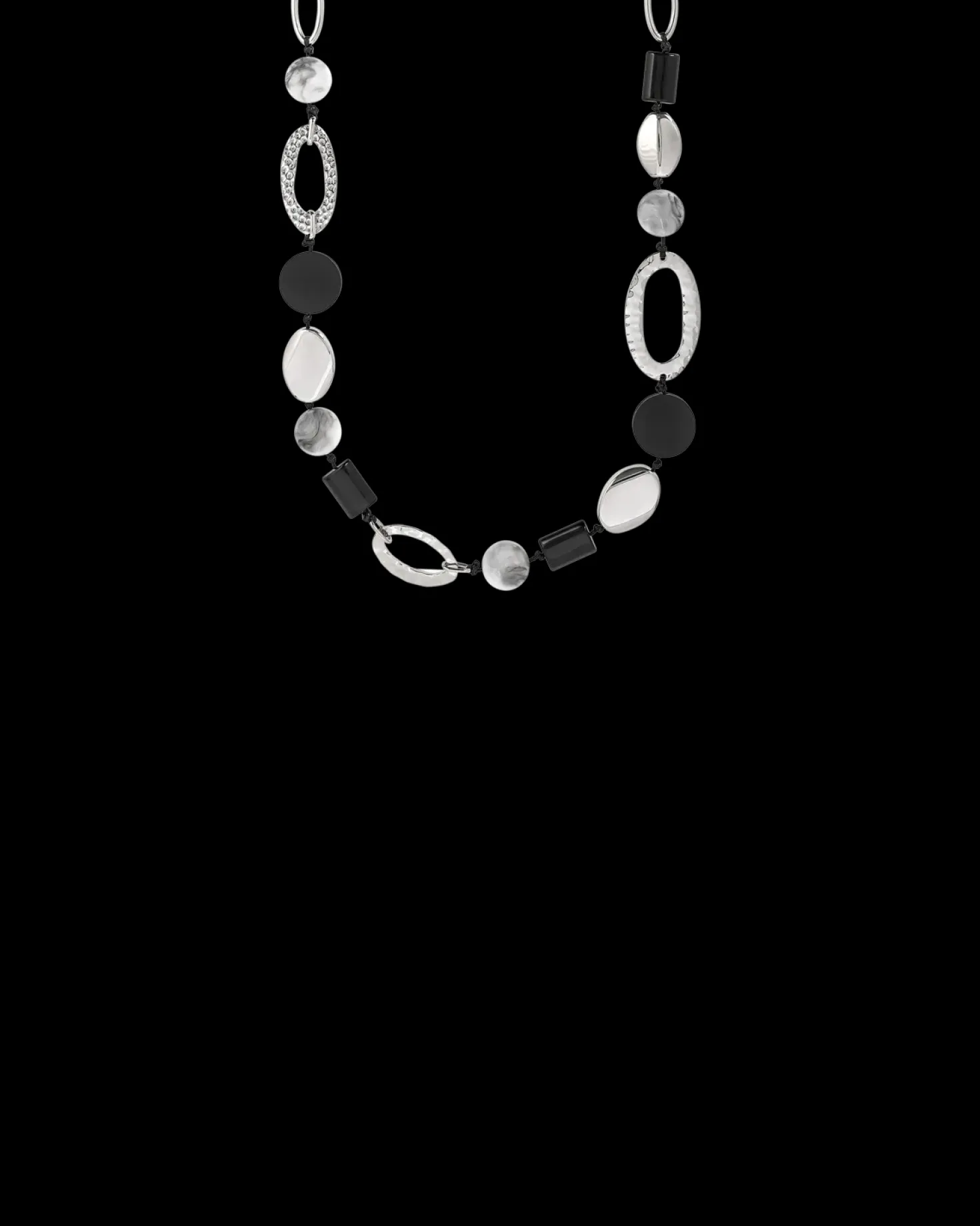 Collier - Grey Marble