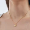 Collier - Hammered Plate