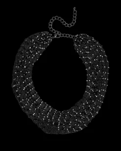 Collier - Hematite Mesh