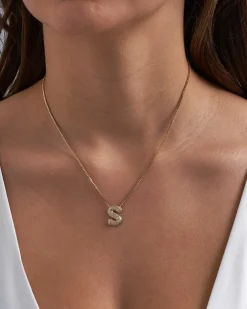 Collier - Initial S