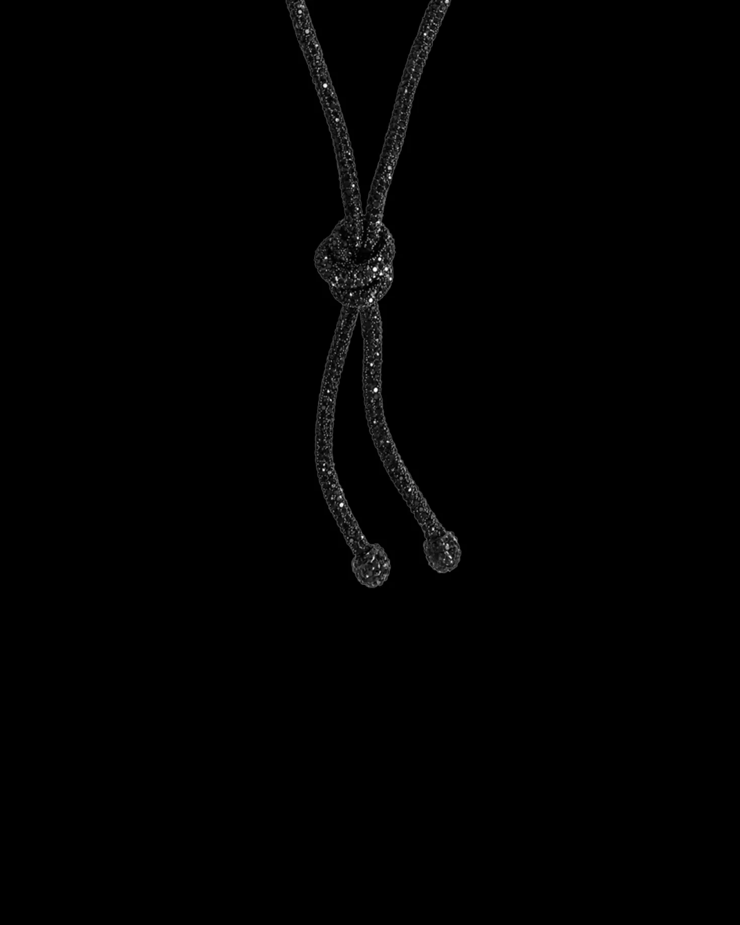 Collier - Knotted Black