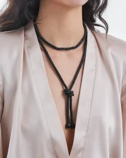 Collier - Knotted Black