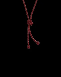Collier - Knotted Red
