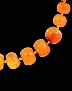 Collier - Orange Agate