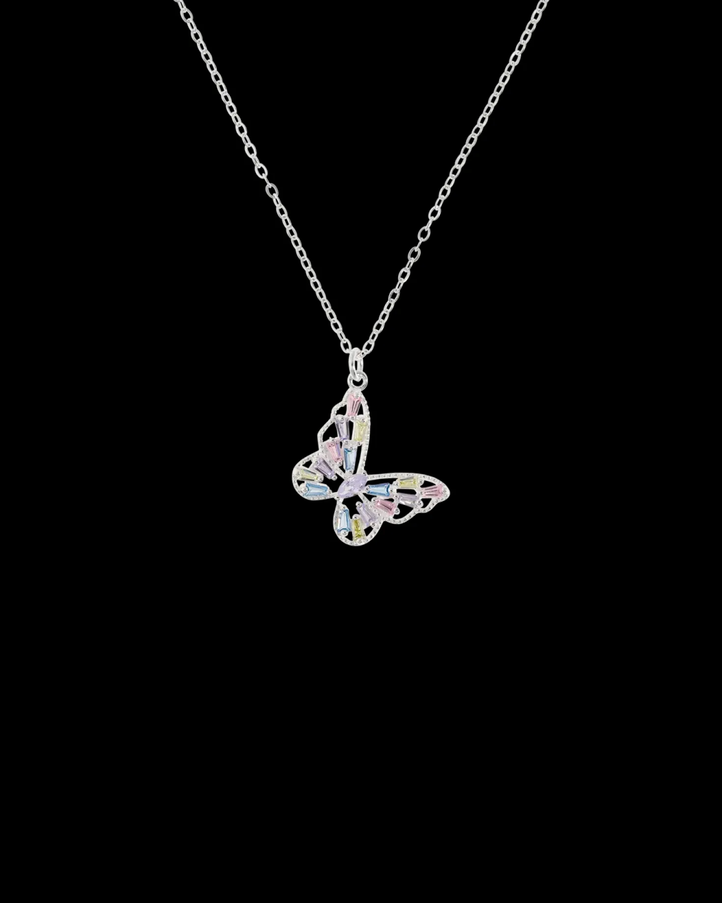 Collier - Pastel Butterfly