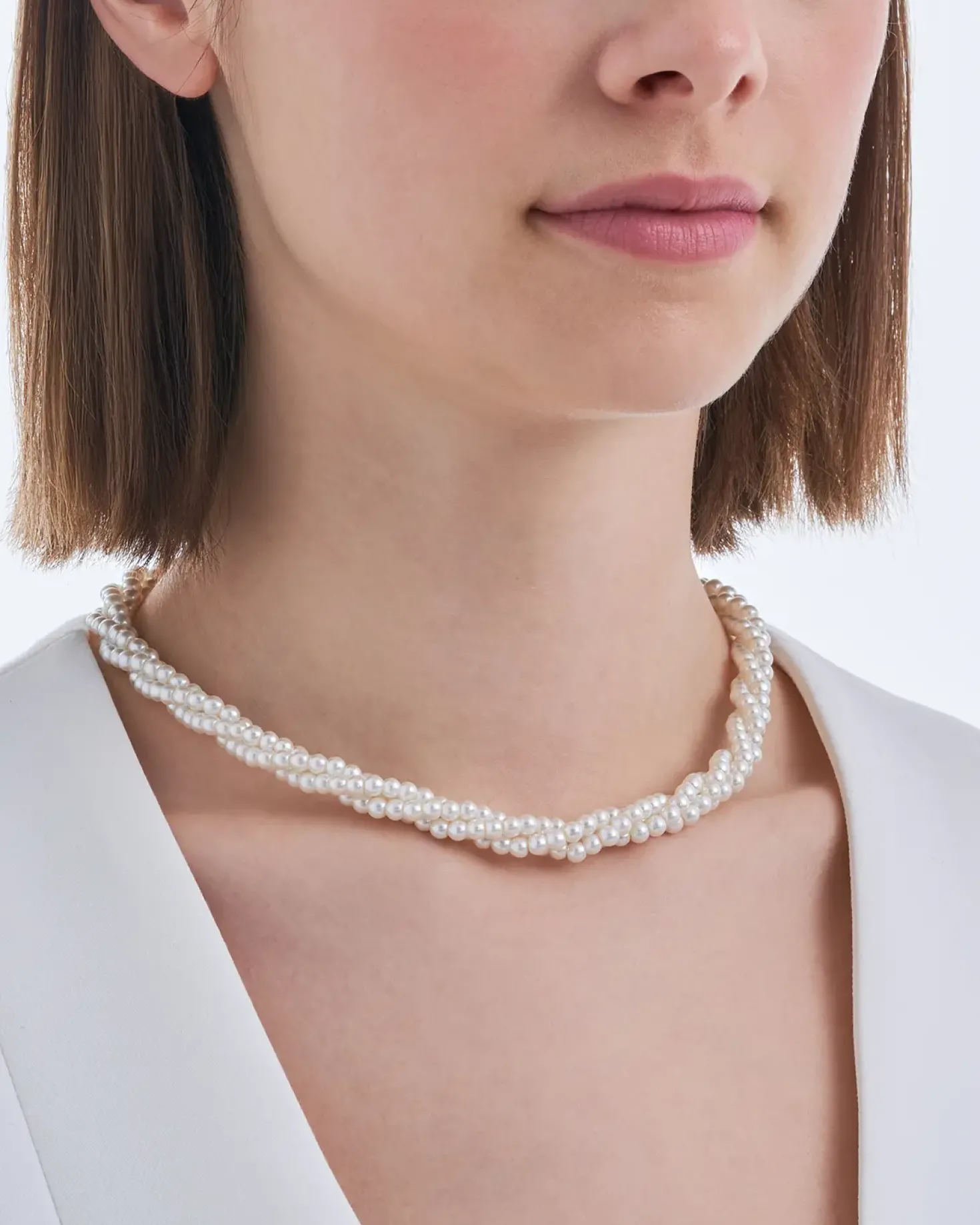 Collier - Pearly Swirl