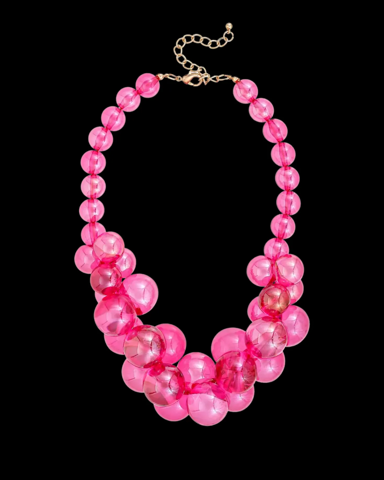 Collier - Pink Pearls