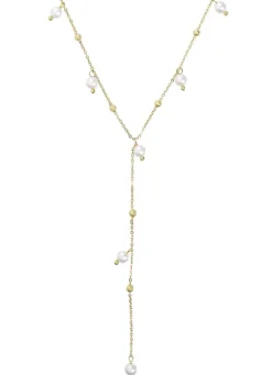 Collier - Plated Pearls