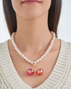 Collier - Rainbow Cherry
