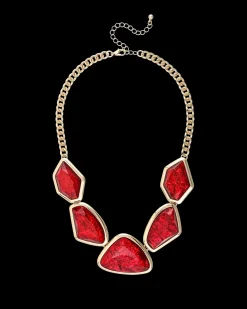 Collier - Red Shapes