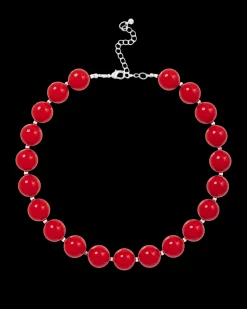 Collier - Red Sphere