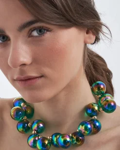 Collier - Shiny Seafoam