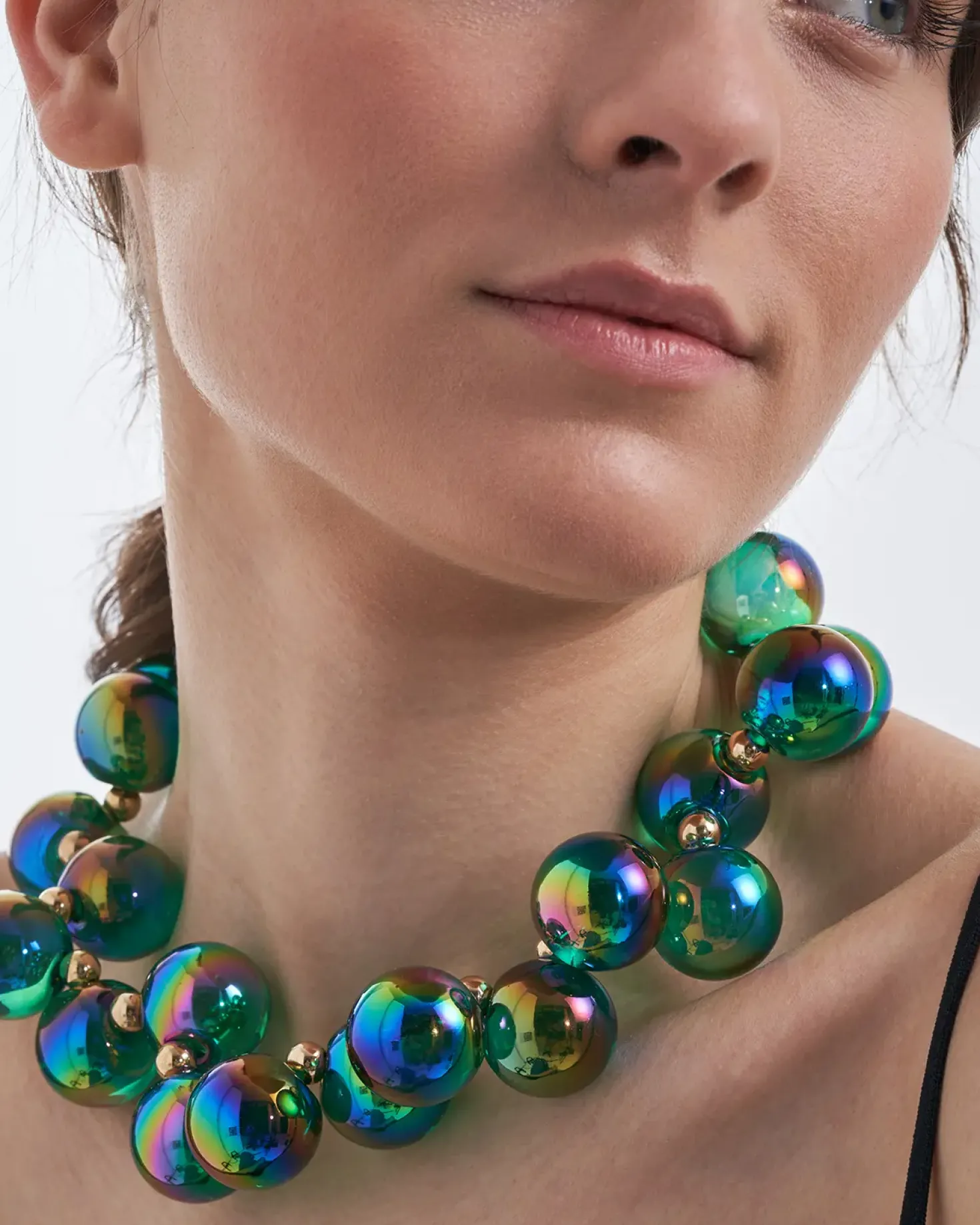 Collier - Shiny Seafoam