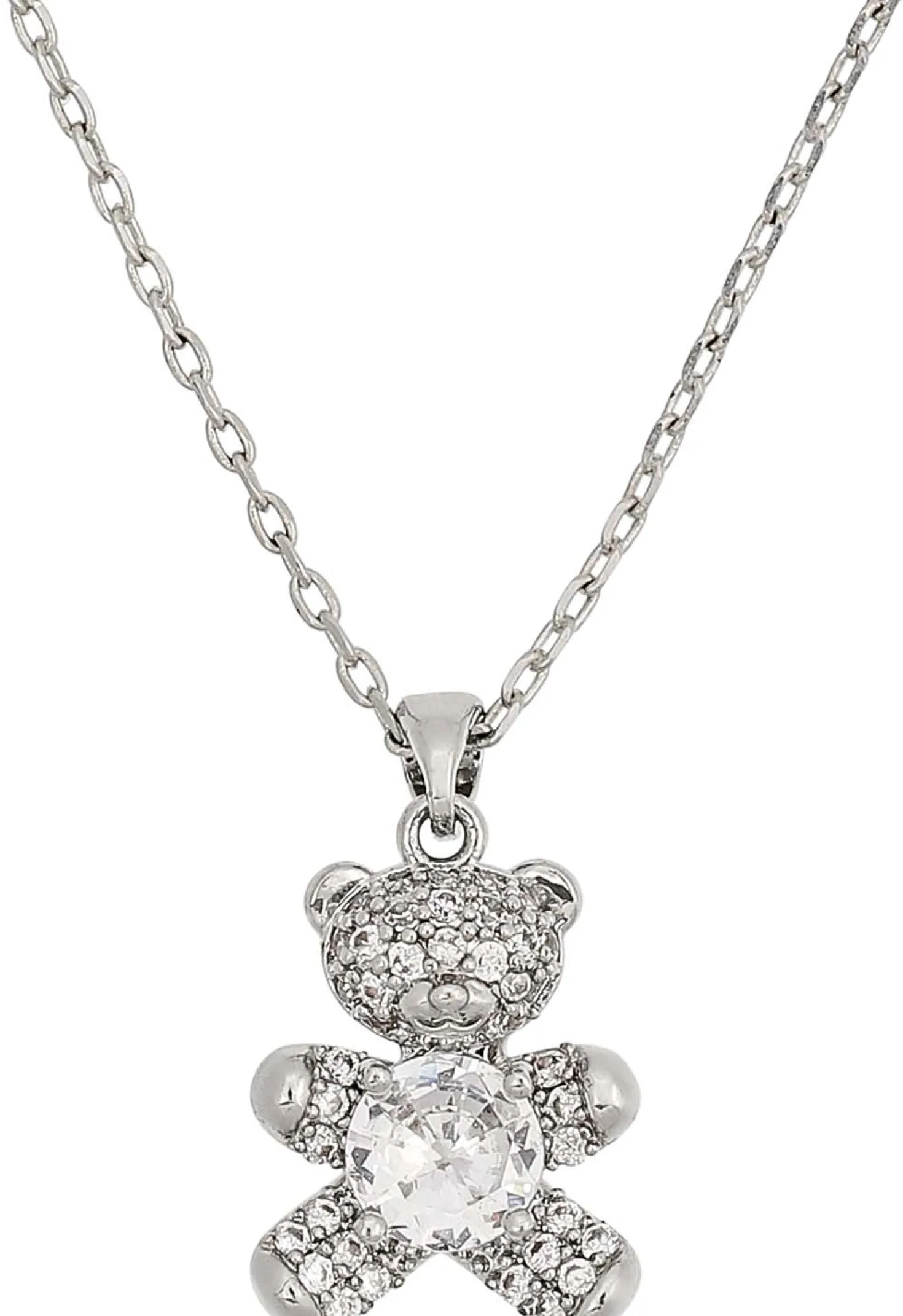 Collier - Silver Teddy