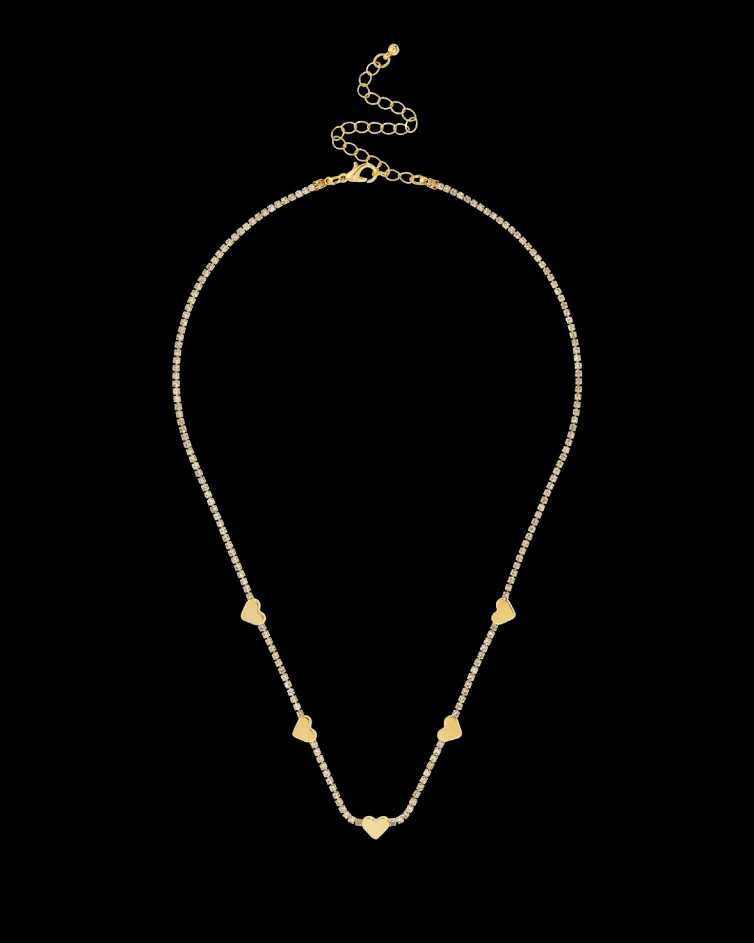 Collier - Sparkle Hearts