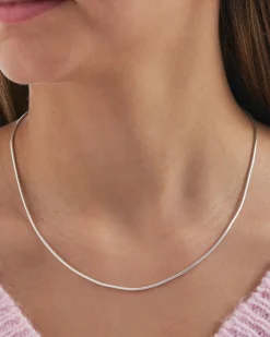 Collier - Straight Silver