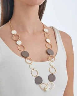 Collier - Taupe Shine