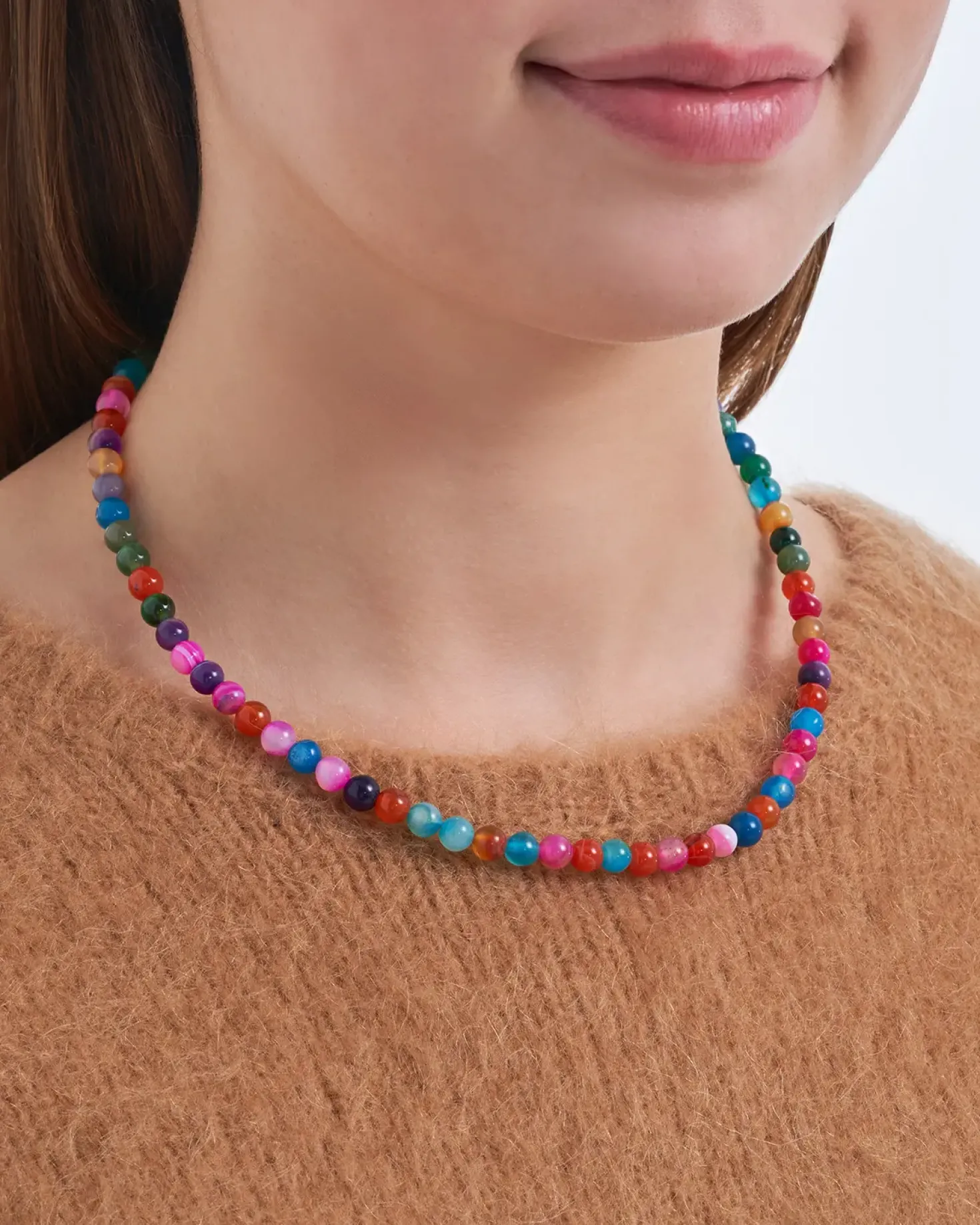 Collier - Vibrant Agate