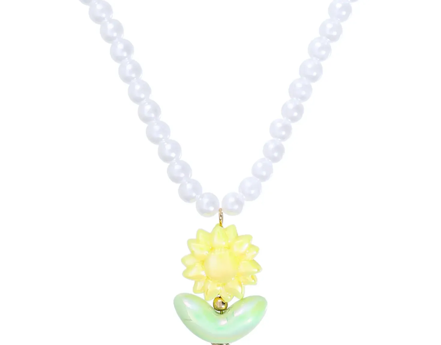 Collier - Yellow Flower