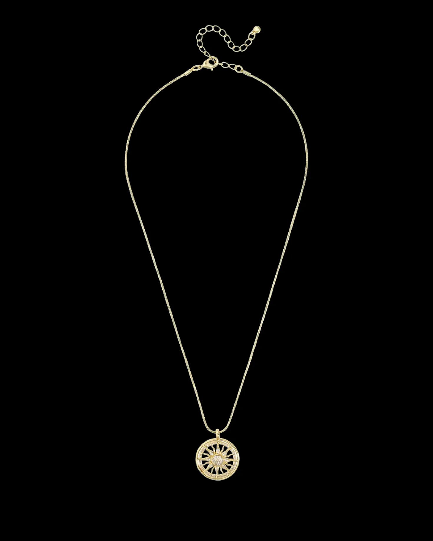 Collier - Zirconia Sun