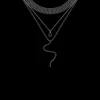 Collier multirangs - Black Glamour