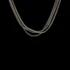 Collier multirangs - Black Elegance