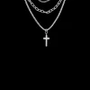 Collier multirangs - Bold Cross