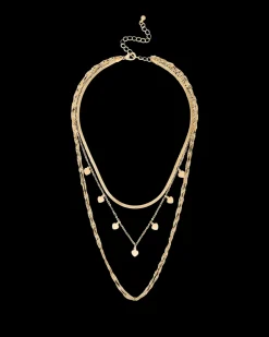 Collier multirangs - Cherished Gold