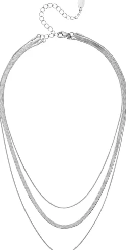 Collier multirangs - Classic Steel