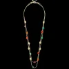 Collier multirangs - Colorful Agate