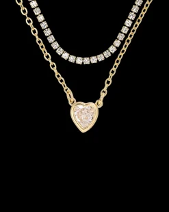 Collier multirangs - Cute Heart