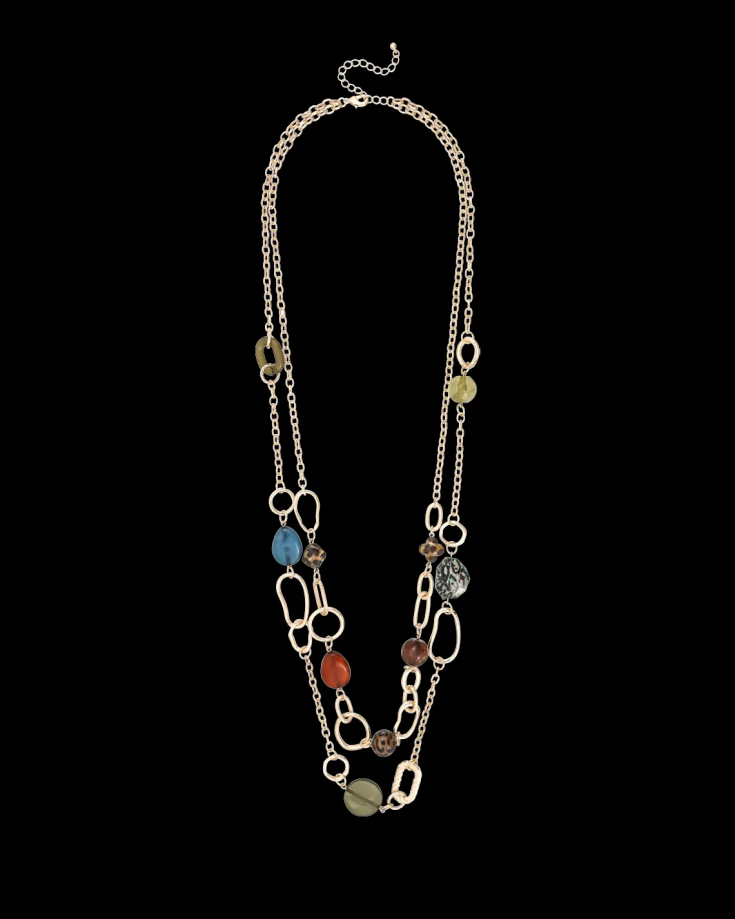 Collier multirangs - Different Rows