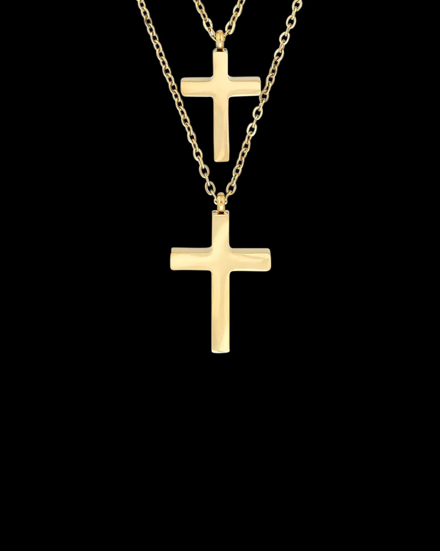Collier multi-rangs - Glossy Cross