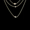 Collier multi-rangs - Golden Sparkle