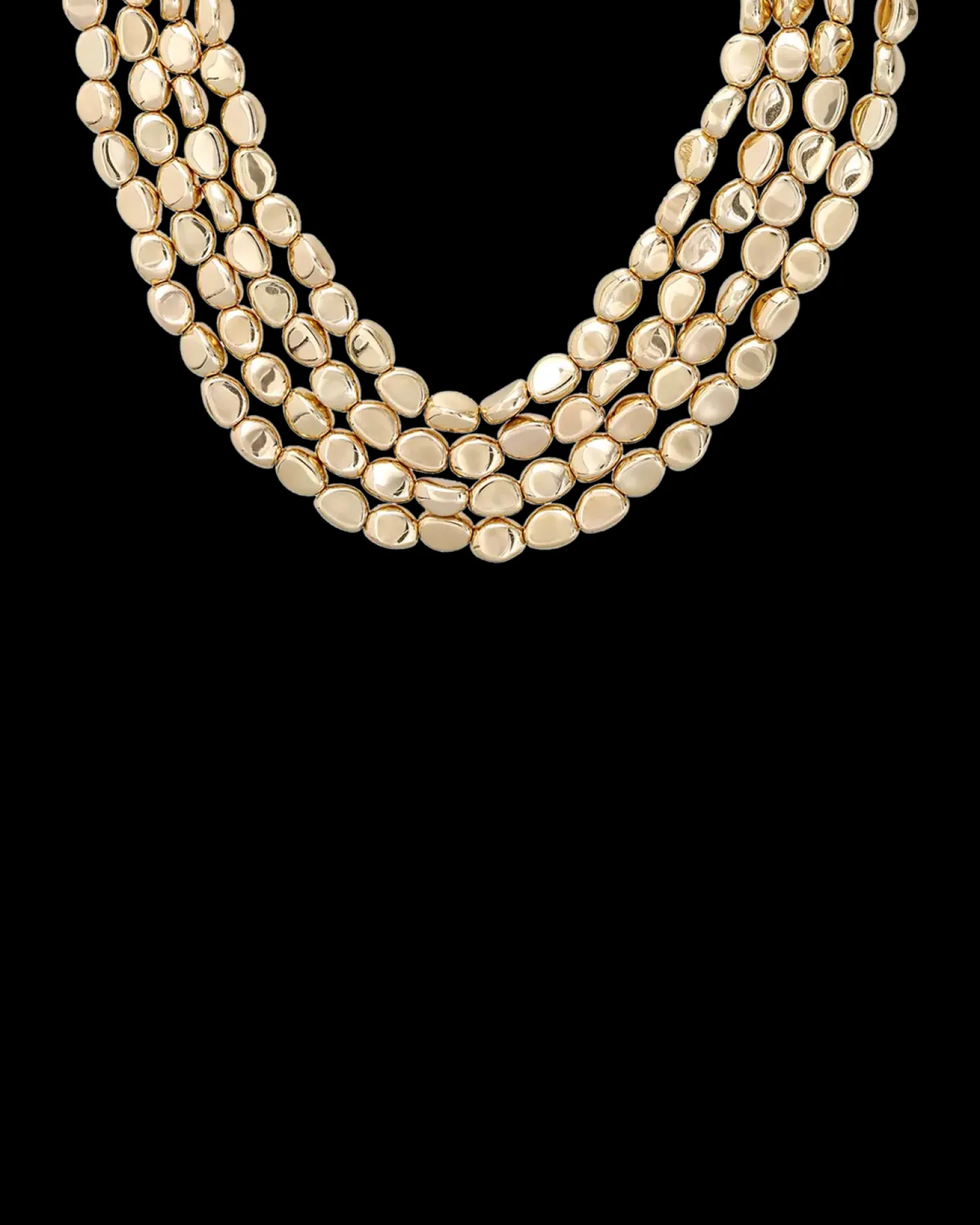 Collier multirangs - Golden Glow