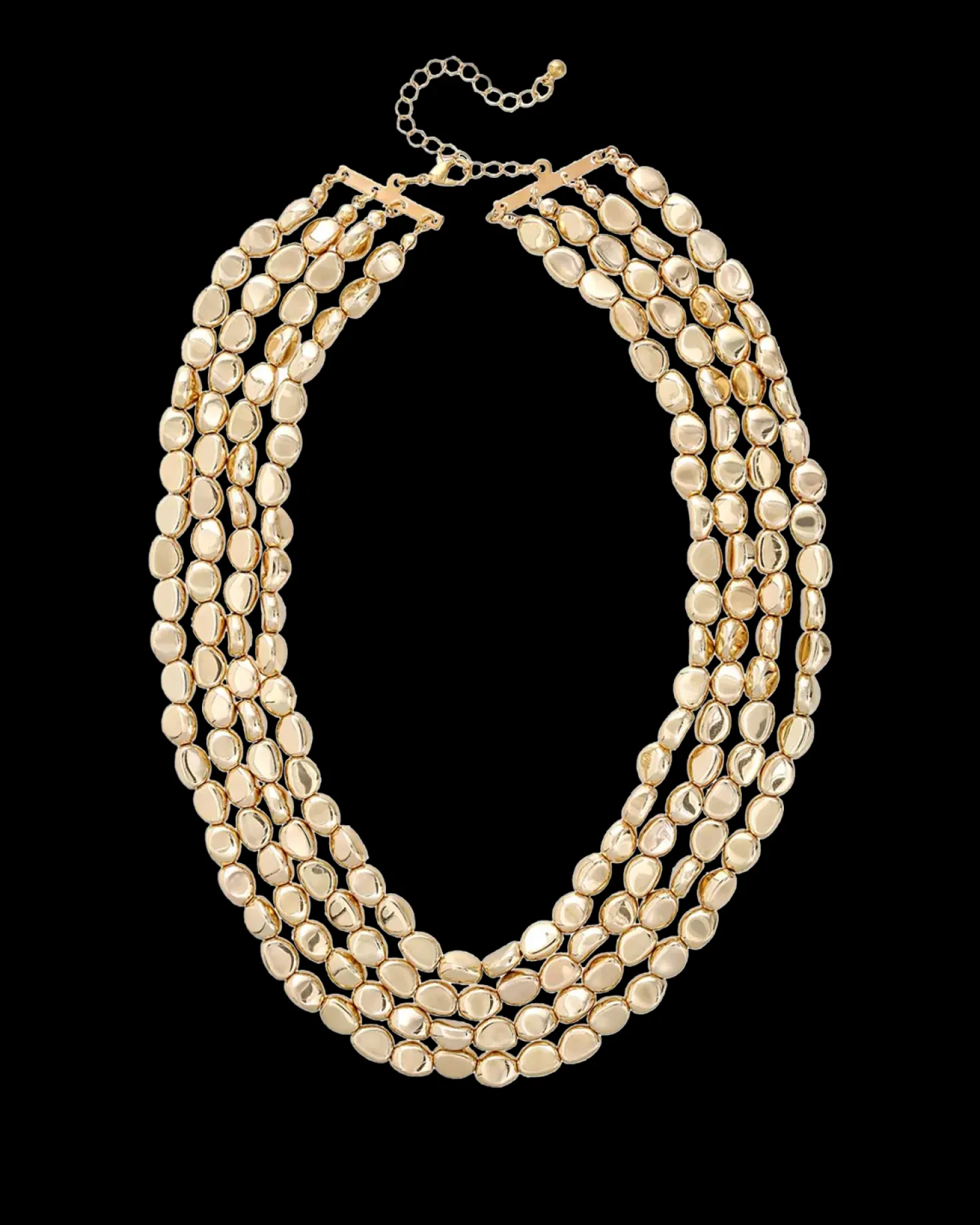 Collier multirangs - Golden Glow