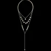 Collier multi-rangs - Golden Plates