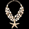 Collier multirangs - Golden Ocean