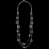 Collier multirangs - Hammered Circles