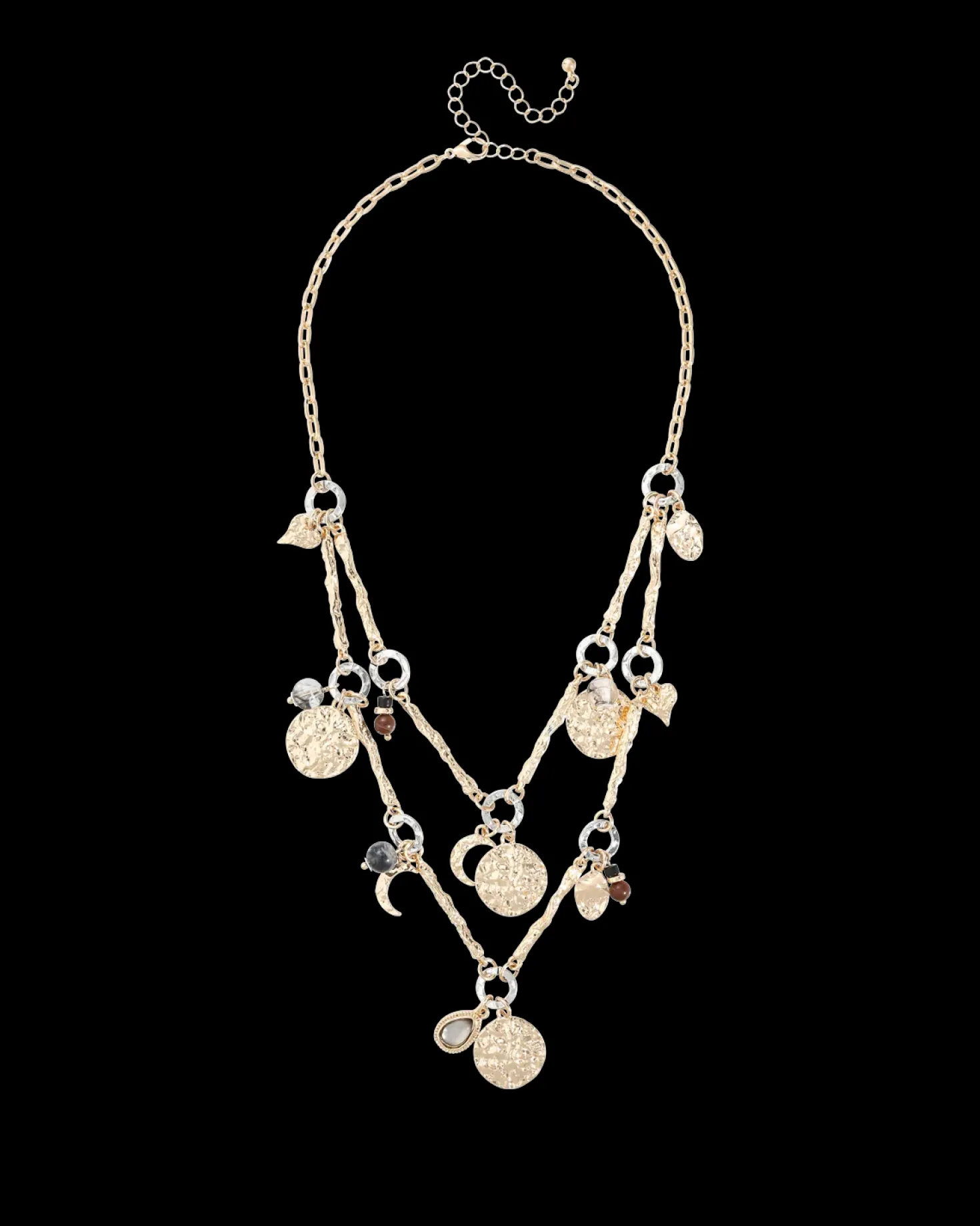 Collier multirangs - Hammered Charms