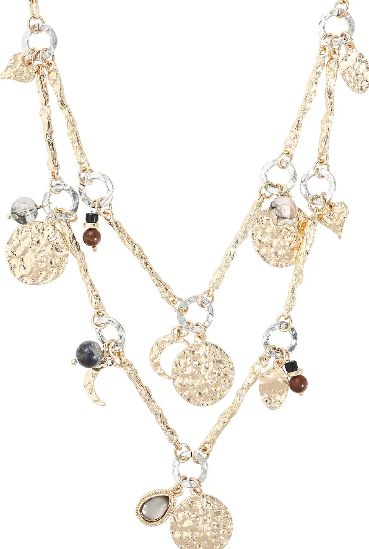 Collier multirangs - Hammered Charms