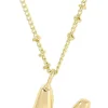 Collier multirangs - Initial M