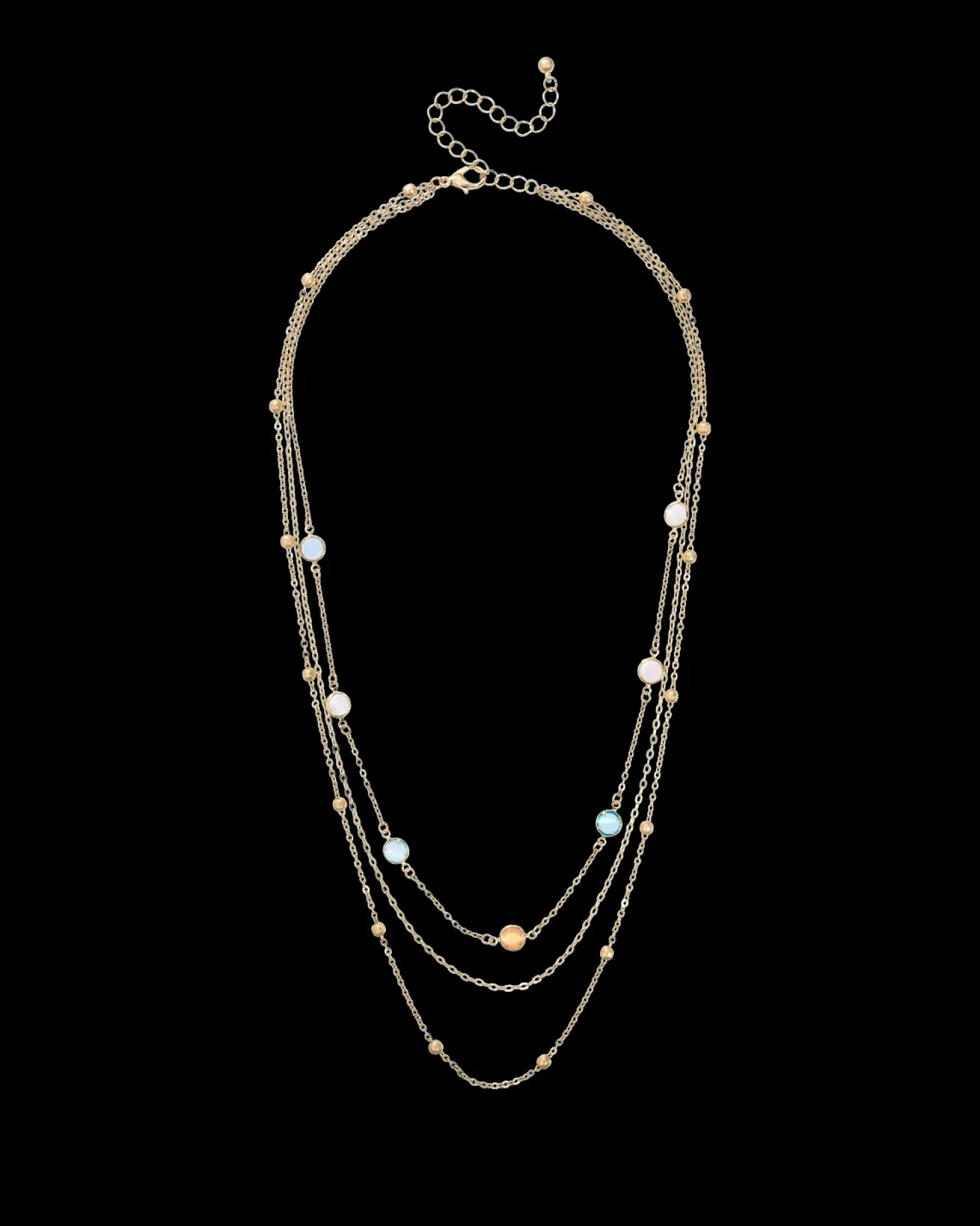 Collier multirangs - Nature Stone