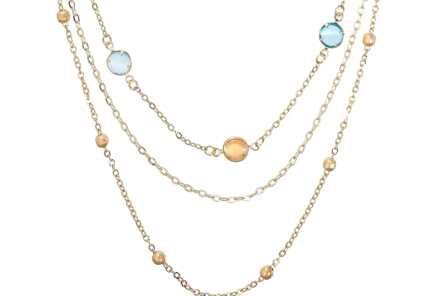 Collier multirangs - Nature Stone