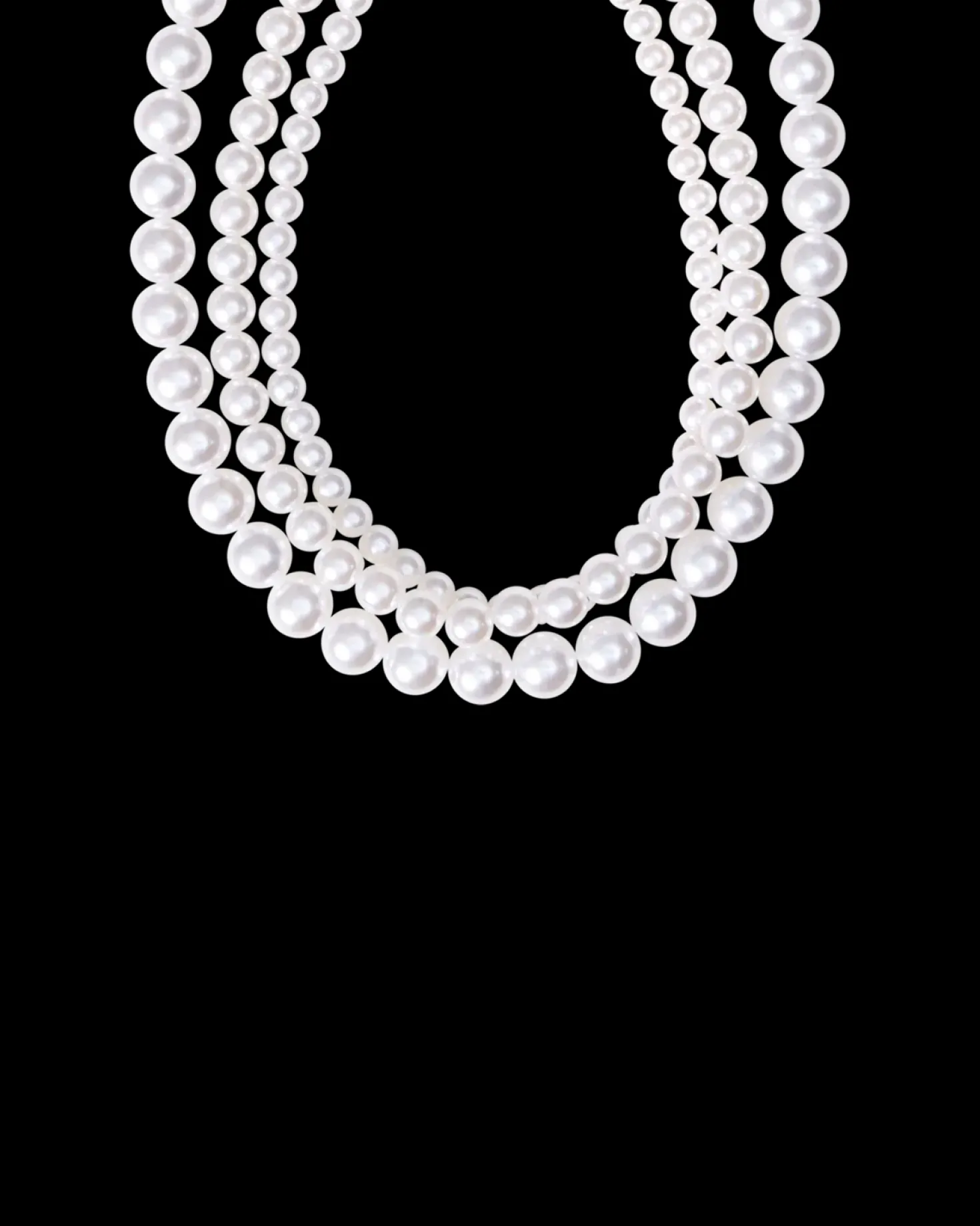 Collier multirangs - Pure Pearl