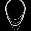 Collier multirangs - Silver Shine