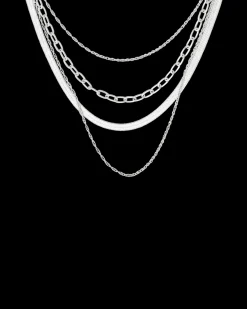Collier multirangs - Silver Shine