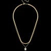 Collier multirangs - Steel Rectangle