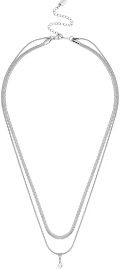 Collier multirangs - Steel Flicker
