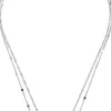 Collier multirangs - Steel Tree